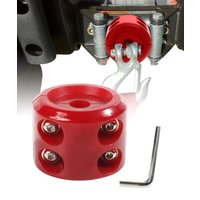 Winch Stopper,Winch Cable Hook Stopper Rubber Rope Line Saver Winch Cable Hook Rubber Stopper for Synthetic Winch Rope