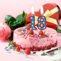 Birthday Candle Superhero Candle Red Blue Number Candles American Flag Perfect for Independence Day Captain America Party