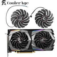 Video Card Fan For MSI GeForce RTX 2060 SUPER GAMING X 87MM PLD09210S12HH RTX2060 Graphics Card Replacement Fan