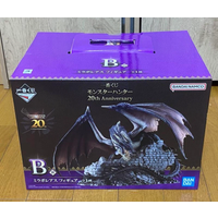 In Stock Bandai Ichiban Kuji Monster Hunter 20th Anniversary B Fatalis Miraboreas Anime Figure Action Model Toys Gift Boy