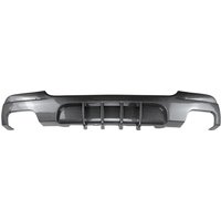 Diffuseur de pare-chocs arrière pour BMW Série 3 E92 E93 325i 328i 335i M Sport 2006-2013, aspect fibre de carbone/noir brillant, protection de spoiler