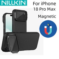 NILLKIN For iPhone 18 Pro Max MagSafe Case CarboProp Aramid Fiber Magnetic Case For iPhone 18 Pro With Camera Cover