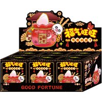 Natural Crystal Stone Blind Box Good Fortune Little Bean Cartoon Lucky Bag Figurine Trendy Toy With Hidden Styles For Home Decor