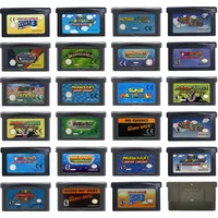 GBA Game Cartridge 32 Bit Video Game Console Card Mario Series Super Mario Advance Super Mario Bros Mario Kart For GBA/SP/DS