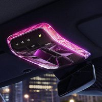 Reading Light Decor Cover Double Layer Crystal Diamond Material High Light Transmittance Exquisite Trim Ring For Car Ceiling