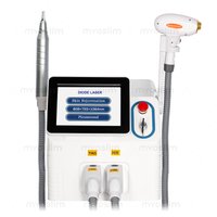 2 IN 1 Diode Laser Picosecond Laser Machine - 808nm 755nm 1064nm for Permanent Hair Removal Tattoo Removal Skin Rejuvenation