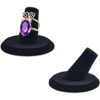 Jewelry Props Organizer Rings Display Holder Velvet Ornaments Jewelry Display Rack Storage Bracelet Ring Display Stand Women