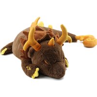 67cm Genshin Impact Plush Toy Game Zhong Li Morax Dragon Toy Soft Stuffed Plushie Doll Pillow Home Decor Children Christmas Gift