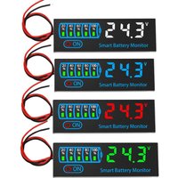 DC 7-55V Battery Level Indicator 12V 24V 36V 48V Acid/Lipo Lithium Battery Capacity Board Voltage battery level indicator