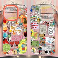 Singer Bad Bunny Phone Case For iPhone 17e 17 16 16e 15 14 13 12 11 Mini Pro Max X XR XSMax 7 8 Air Plus Transparent Back Cover