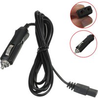 Car Freezer Cable 2m DC 12V/24V 2 Pin Lead Car Cooler Box Mini Fridge Replacement Car Adapter Refrigerator Extension Power Cord