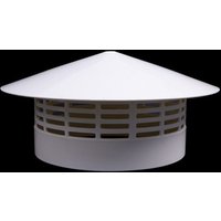 75/110/160/200mm PVC Roof Air Vent Grille Round Ducting Ventilation Exhaust Cover Weather Proof Vent Cap