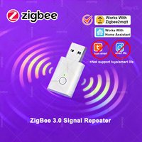 Smart ZigBee Signal Repeater USB Signal Amplifier Extender for Zigbee2MQTT Home Assistant Gateway Smart Home Devices Automation
