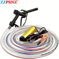 Pompe submersible électrique portable 12V 24V pour transfert de diesel, eau et eaux usées, kit de pompe à carburant pour voiture, camping, pêche, camping-car
