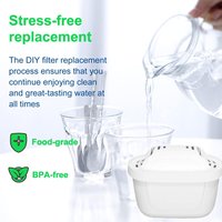 Water Filter Replacement For Brita Marella Kanne Brita Kettle For Brita Maxtra+ Plus Maxtra Pro All-in-1, Marella Jug