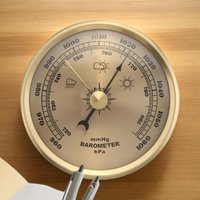 Barometer Outdoor Weather Station for Garden Portable Barometer for Fishing Surfing Hiking Camping Boating Hunting Activities