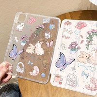 Tablet Case For Samsung Tab S7 S8 S9 11 Plus S10 S9 12.4 inch Case Smart Cover For Tab A9 8.7" Plus 11" A8 Pencil Holder Funda