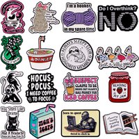 TOO MUCH EVERYTHING ALL THE TIME Lapel Pins for Backpack Enamel Pin Men Women's Brooches on Clothes Badge Jewelry Accessories