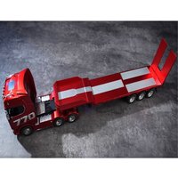 1302AD HUINA 1/24 770S Plastic RC Tractor Truck With Trailer Model RTR Radio 19CH Light Sound Remote Control Lorry Cars Toys