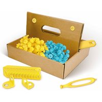 168x Cardboard Construction Tool Kit Kids Building Set Birthday Gift Educational Toy for Engineering School Boys Girls