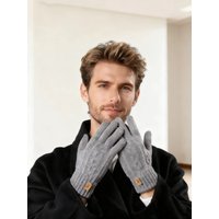 AliExpress NONE 4colors Winter Warm Gloves Touchscreen Unisex Knit Finger Gloves Machine Washable Ideal for Travel Cycling Sports