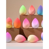 5 Pack Ombre Makeup Sponges Beauty Sponge Blender - Soft Makeup Sponge Blender for Wet and Dry