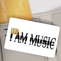 IAMMUSIC Poster Waterproof Film P-PlayboI CartI skin Cover 4PCS Credit Card stickers Debit Front Decoration Bank Subway Pass