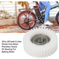 AliExpress LEENKEA 3Pcs 36 Teeths Bicycle Wheel Hub Motor Planetary Gears W/ Bearing Electric Bike Accessories For Bafang Motor Ebike