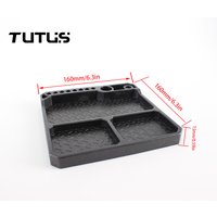 Silicone Parts Tray with Tool Stand (160*160mm)