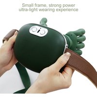 Electric Neck Shoulder Muscle Massager Bionic Finger Silicone Soft Cervical Spine Kneading Massage Relieve Fatigue Relax Tool