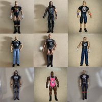 AEW John Cena Steve Austin Dwayne Johnson Roman Reigns Action Figure Wrestling Figure Display Collection Festival Gift
