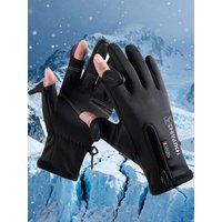 AliExpress Waterproof Touchscreen Winter Gloves Thick Warm Cycling Motorcycle Electric Bike Cold Resistant Gloves