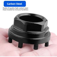 AliExpress NONE Install e-Bike Bicycle Drive-side Bottom Bracket ISIS B.B. Cups Eight Notch Tool For 8 Teeth Chainring Lockring Removal Sleeve