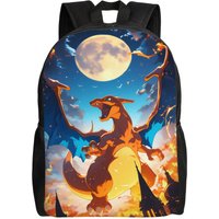 Fashion Backpacks Pokemon Backpack Daypack Charizard mochila School Zipper Closure Rucksack