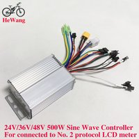AliExpress NONE 24V 36V 48V 20A E-Scooter Brushless Motor Controller 3-mode Sine Wave 350W 5pin hall for KUGOO M4 E-Bicycle No. 2 Protocol Meter