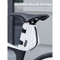 AliExpress ESLNF Lightweight Bicycle Bag Fashion Bicycle Frame Bag MTB Road Bike Seat Bag Waterproof Bicycle Tail Bag