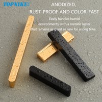 Extended Modern Wardrobe Door Handles Black Kitchen Cabinet Door Long Pulls Gold Drawer Pulls Bathroom Dresser Handles