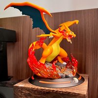 Funism Official Licensed Pokemon Charizard Y Collectible Figure Anime Statue Desktop Decor Model Toy For Anime Fans Gift