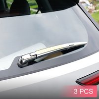 For Mitsubishi Outlander 2022 2023 2024 2025 Chrome Rear Windshield Wiper Cover Trims Accessories