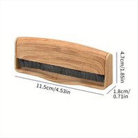 (A23G) Vinyl Record Cleaner Brush Anti-Static Carbon Fiber for Effective Dust & Stain Removal Perfect for CD LP Turntables