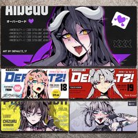 New Anime Girl Motorcycle Helmet Stickers Car Decals for Motorcycle Small Stickers Car Decor Gift
