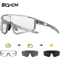 AliExpress SCVCN Outdoor Men UV400 MTB Bike Glasses Hot Photochromic Protective Cycling Sunglasses Women Sports Bicycle Windproof Goggles