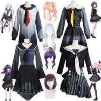 Yoisaki Kanade Cosplay Costume Wig Project Sekai Asahina Mafuyu Shinonome Ena Akiyama Mizuki Cosplay Halloween Party for Women