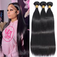 Bone Straight 1/3/4 Pcs Bundles 100% Human Hair Bundles Virgin Hair With Unprocessed Natural Black Hair Extensions 26 28 30 Inch