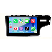 Android 16 Car Radio Carplay Auto GPS For Honda Jazz 3 2015 - 2020 Fit 3 GP GK 2013-2020 QLED Multimedia Video Player Navigation