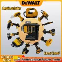 DEWALT Cordless Brushless Angle Grinder, Cutter, Electric Wrench, Electric Air Pump, Vacuum, Jigsaw, Multifunctional Power Tools