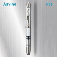Asvine P36 Piston Filling Fountain Pen Luxury Elegant Titanium Acrylic Bock/Asvine Nib Office School Writing Supplies Stationery