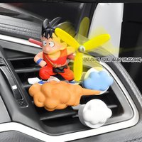 anime Dragon Ball Goku Car Air Freshener Air Outlet Vent Clip Aromatherapy Rotating Propeller Car Interior Decor Ornament