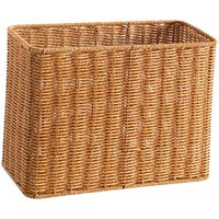Imitation Woven Rattan Organize Basket Storage Basket Living Room Storage Basket Yoga Mat Decoration Basket Woven Basket