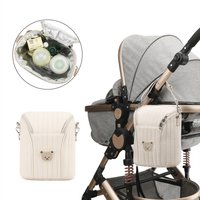 New Bear Breast Pump Bag Insulated with Handle Breastmilk Cooler Bag Pure Cotton Portable Bottle Cooler for Daycare Outdoor